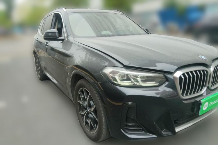 Used BMW X3 2022 xDrive25i M Sport Package Front Right 45 Deg