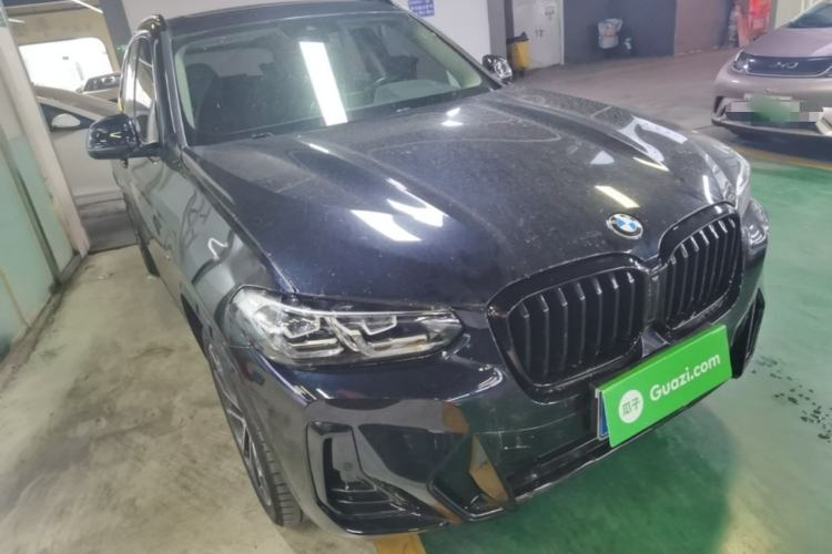 Used BMW X3 2022 xDrive30i Luxury Model M Night Sky Package Front Right 45 Deg