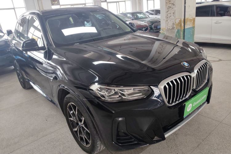 Used BMW X3 2022 Restyled xDrive25i M Sport Package Front Right 45 Deg