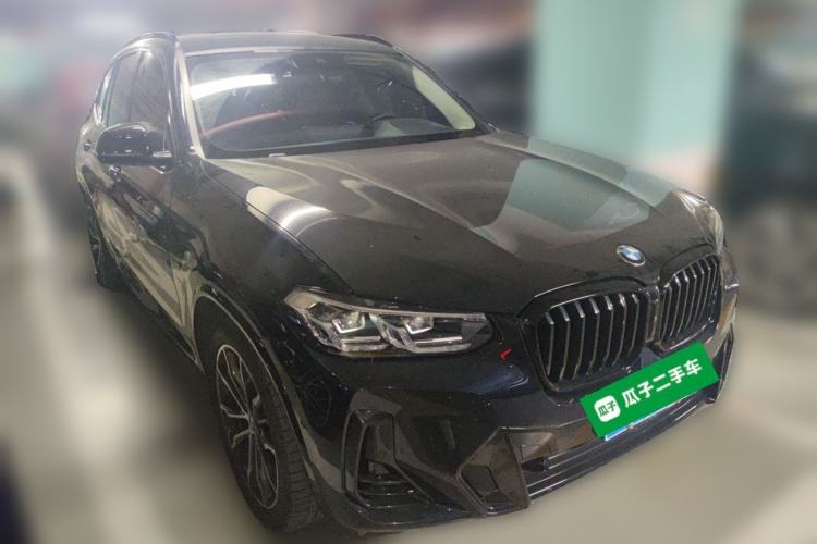 Used BMW X3 2022 Second Facelift xDrive30i Leading Edition M Night Sky Package Front Right 45 Deg