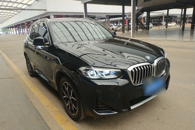 Used BMW X3 2022 Restyled xDrive25i M Sport Package Front Right 45 Deg