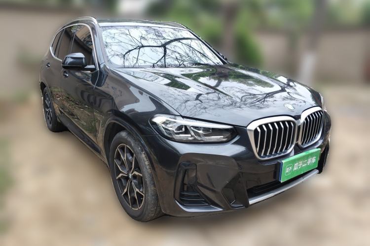 Used BMW X3 2022 Restyled xDrive25i M Sport Package Front Right 45 Deg