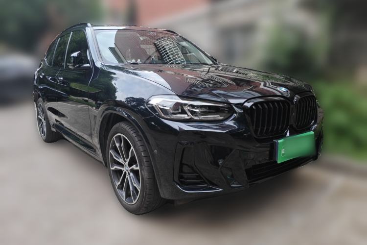 Used BMW X3 2022 Second Facelift xDrive30i Leading Edition M Night Sky Package Front Right 45 Deg
