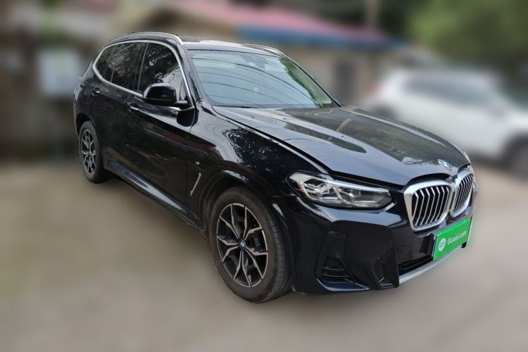 Used BMW X3 2022 xDrive25i M Sport Package Front Right 45 Deg