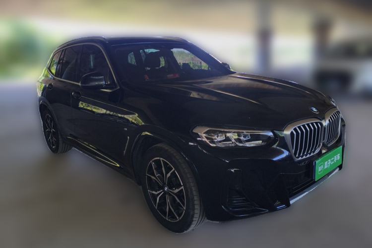 Used BMW X3 2022 xDrive25i M Sport Package Front Right 45 Deg