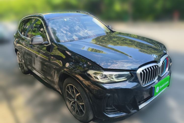 Used BMW X3 2022 Restyled xDrive25i M Sport Package Front Right 45 Deg
