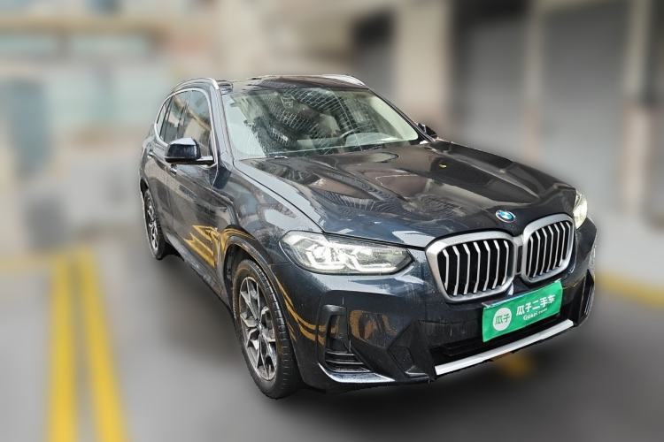 Used BMW X3 2022 xDrive25i M Sport Package Front Right 45 Deg