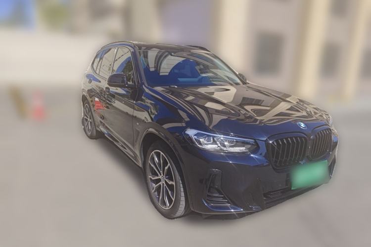 Used BMW X3 2022 Second Facelift xDrive30i Leading Edition M Night Sky Package Front Right 45 Deg