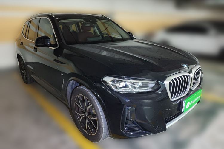 Used BMW X3 2022 xDrive25i M Sport Package Front Right 45 Deg