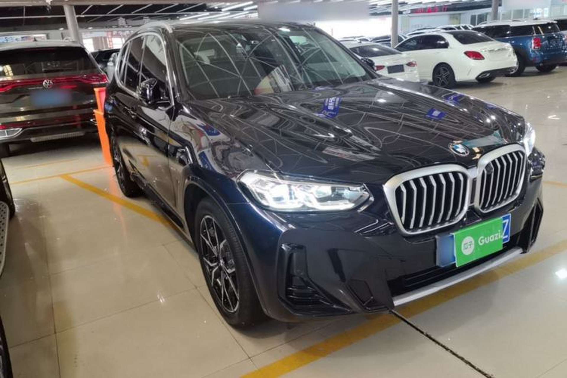 Used BMW X3 2022 xDrive25i M Sport Package Front Right 45 Deg