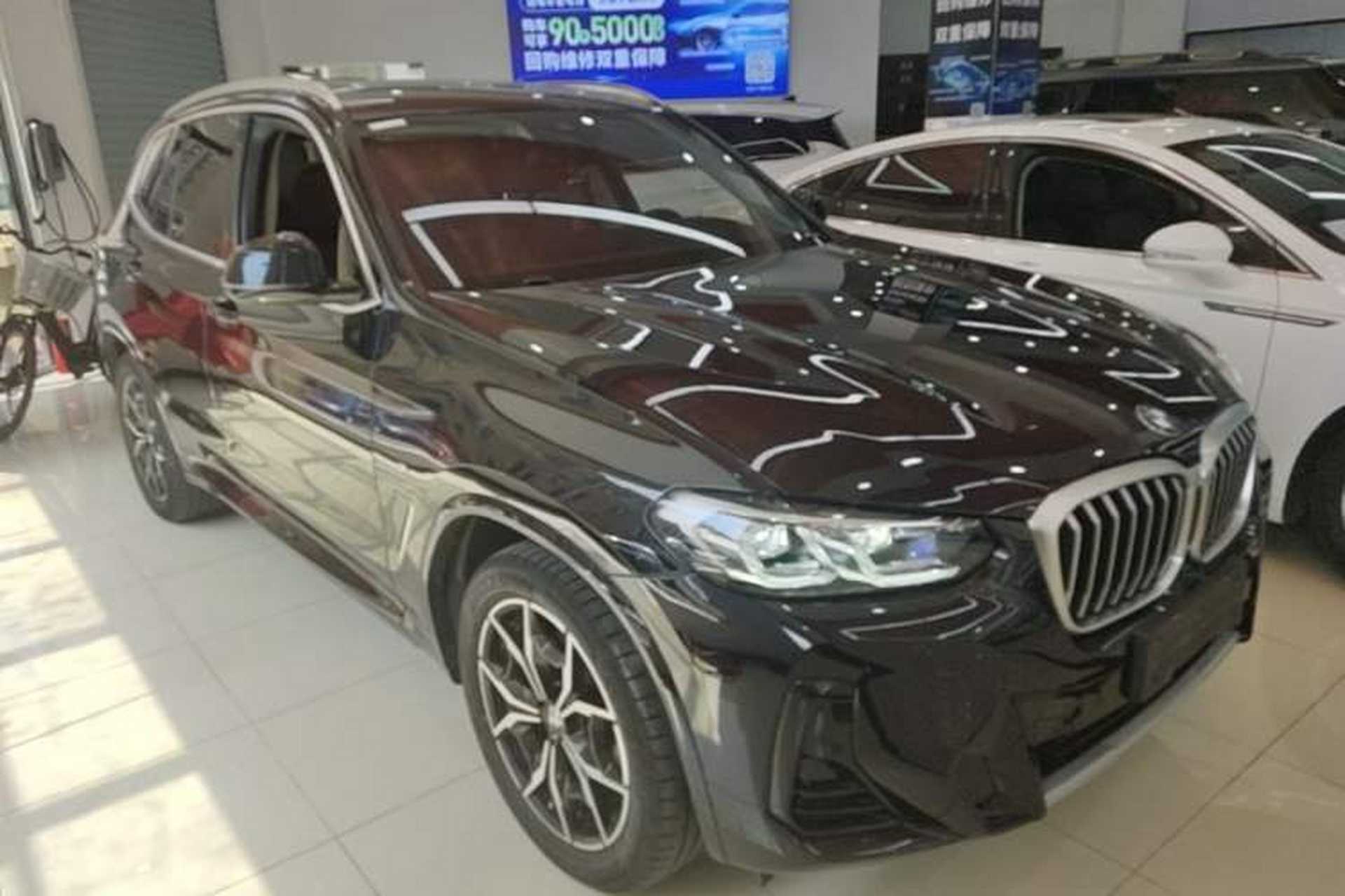 Used BMW X3 2022 Restyled xDrive25i M Sport Package Front Right 45 Deg