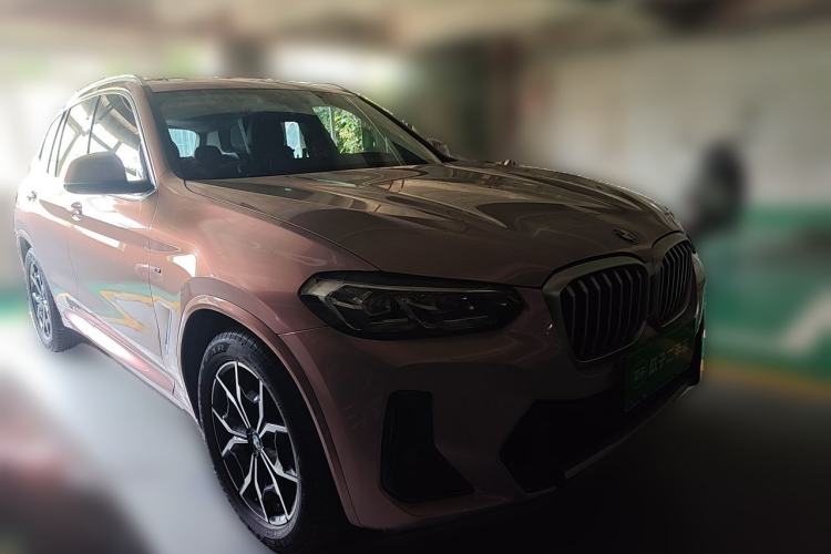 Used BMW X3 2022 xDrive25i M Sport Package Front Right 45 Deg