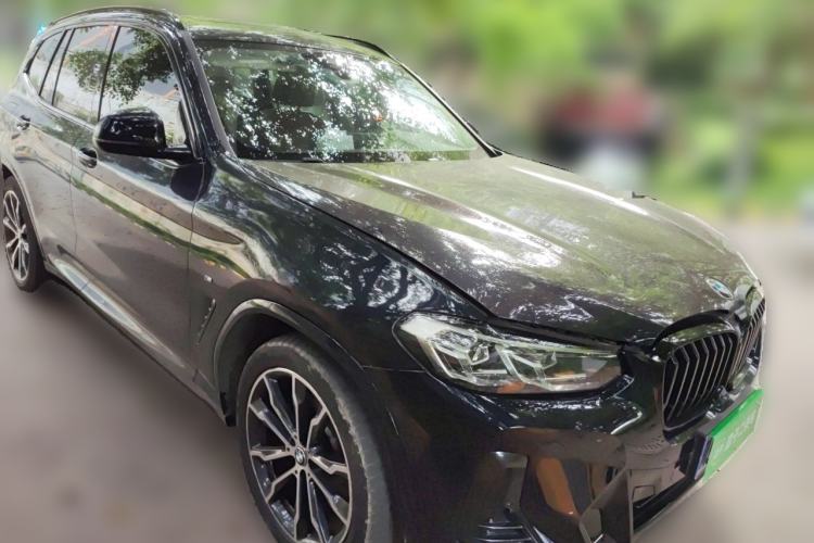 Used BMW X3 2022 xDrive30i Luxury Model M Night Sky Package Front Right 45 Deg