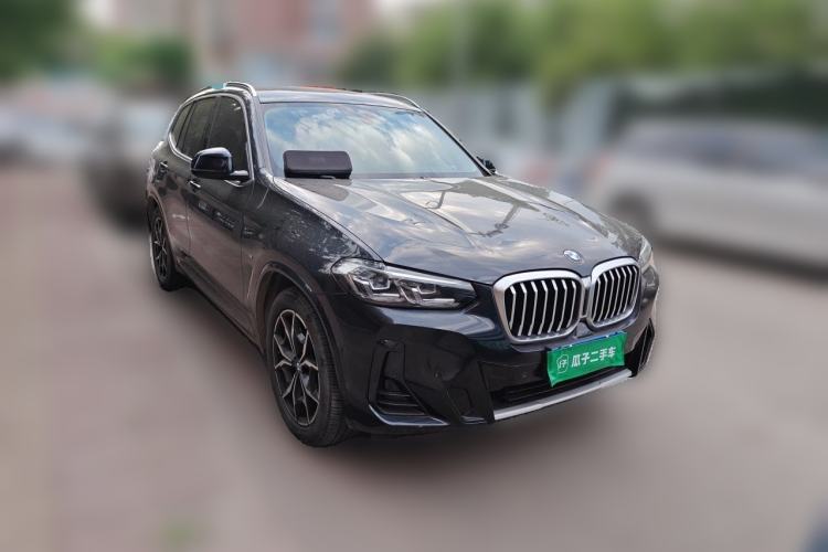 Used BMW X3 2022 Restyled xDrive25i M Sport Package Front Right 45 Deg