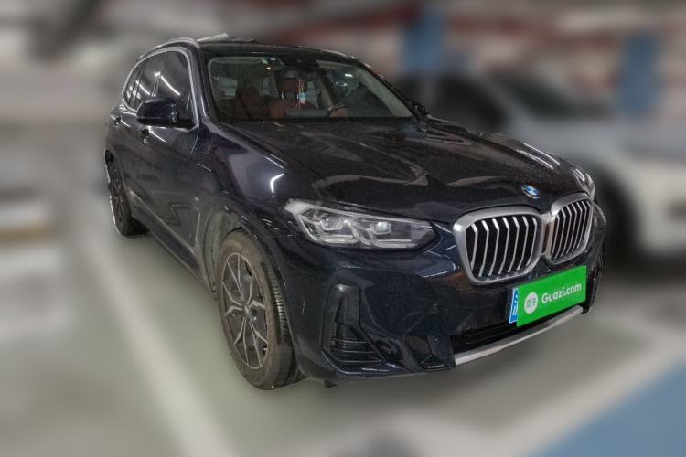 Used BMW X3 2022 xDrive25i M Sport Package Front Right 45 Deg
