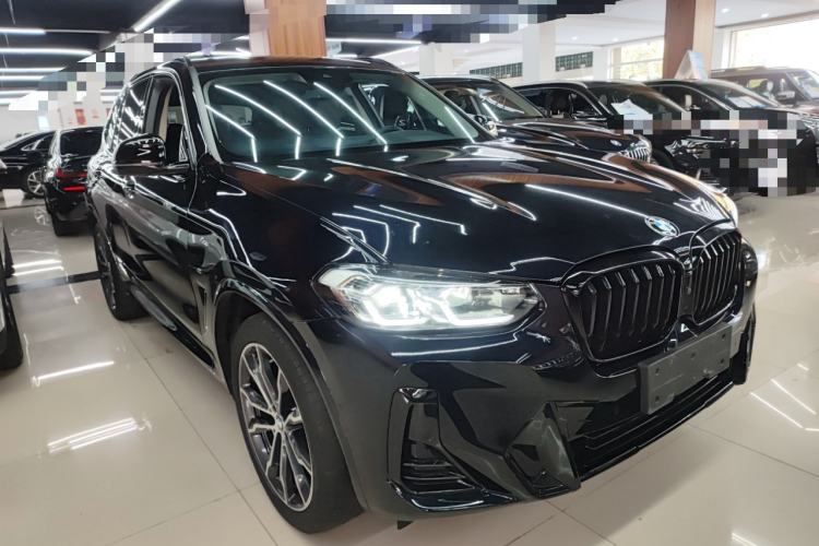 Used BMW X3 2022 xDrive30i Luxury Model M Night Sky Package Front Right 45 Deg
