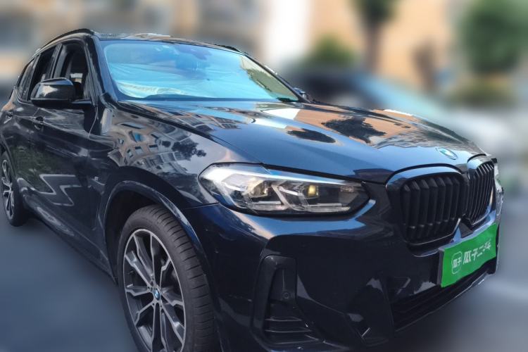 Used BMW X3 2022 xDrive30i Luxury Model M Night Sky Package Front Right 45 Deg