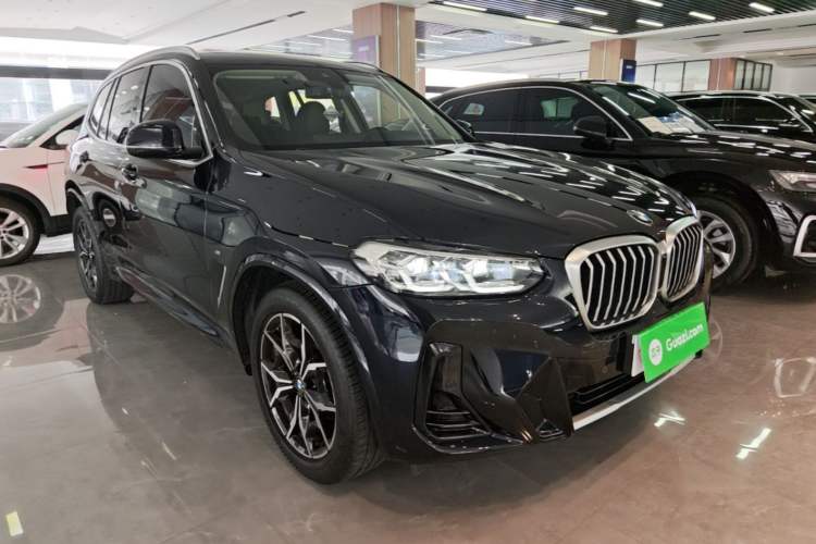 Used BMW X3 2022 Restyled xDrive25i M Sport Package Front Right 45 Deg