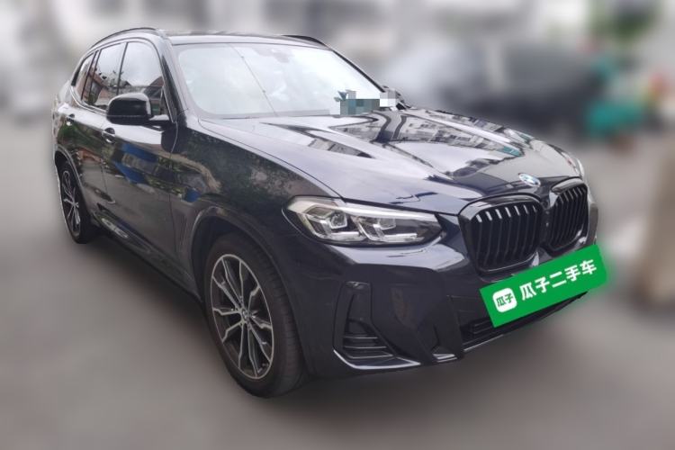 Used BMW X3 2022 Facelift xDrive30i Luxury Edition M Night Edition Package Front Right 45 Deg