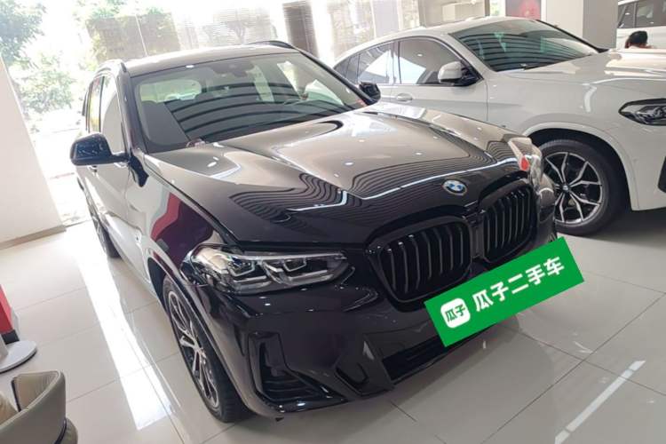 Used BMW X3 2022 xDrive30i Luxury Model M Night Sky Package Front Right 45 Deg