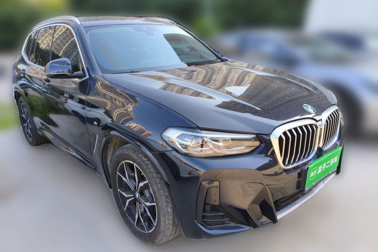 Used BMW X3 2022 Restyled xDrive25i M Sport Package Front Right 45 Deg