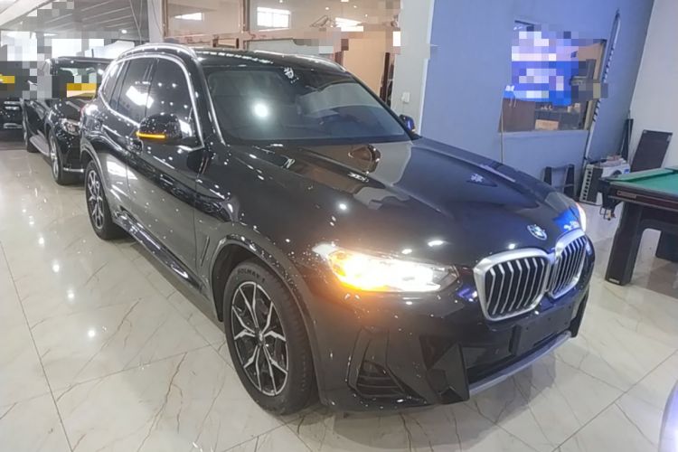 Used BMW X3 2022 xDrive25i M Sport Package Front Right 45 Deg