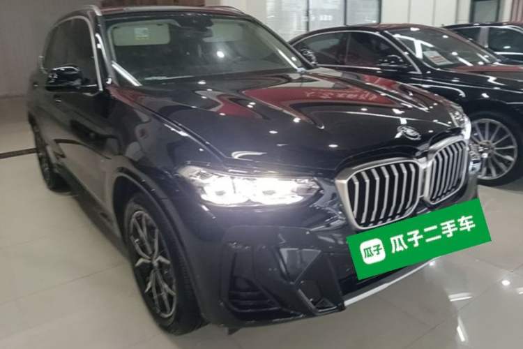 Used BMW X3 2022 Restyled xDrive25i M Sport Package Front Right 45 Deg