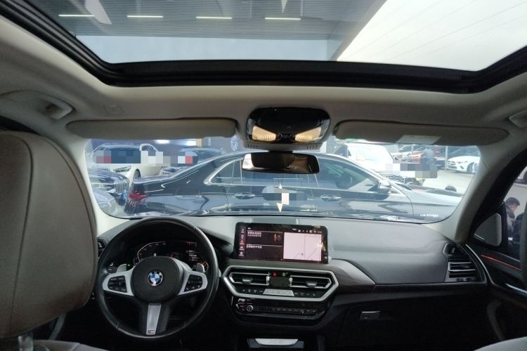 Used BMW X3 2022 Second Facelift xDrive30i Leading Edition M Night Sky Package Headliner
