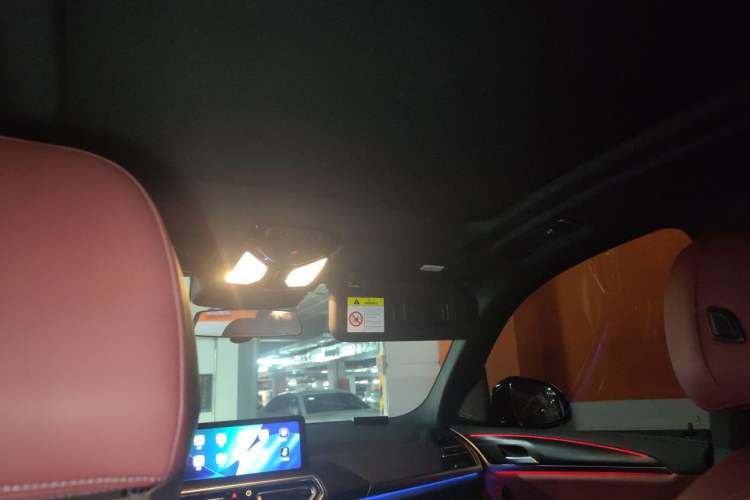 Used BMW X3 2022 Second Facelift xDrive30i Luxury Edition M Night Sky Package Headliner