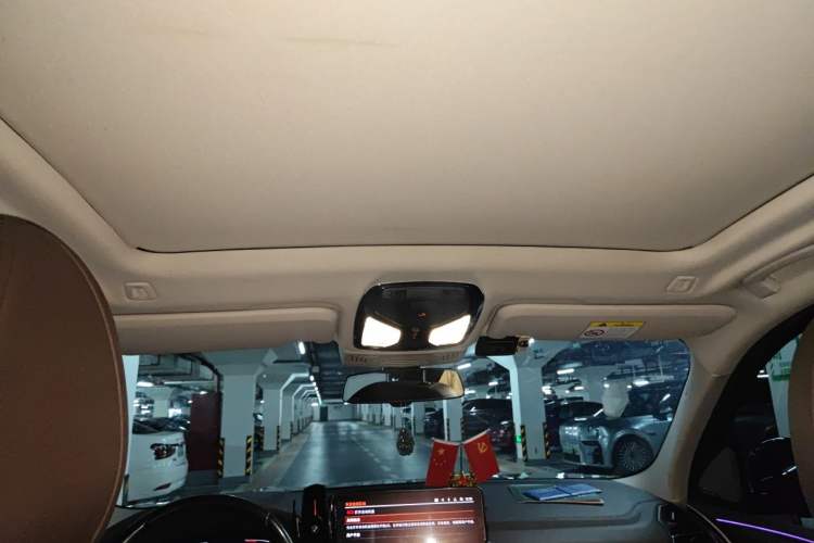 Used BMW X3 2022 Second Facelift xDrive30i Leading Edition M Night Sky Package Headliner