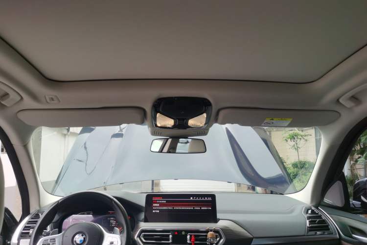 Used BMW X3 2022 Facelift xDrive30i Luxury Edition M Night Edition Package Headliner