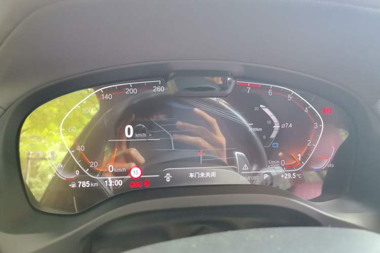 Used BMW X3 2022 xDrive30i Luxury Edition M Night Sky Package Instrument Cluster