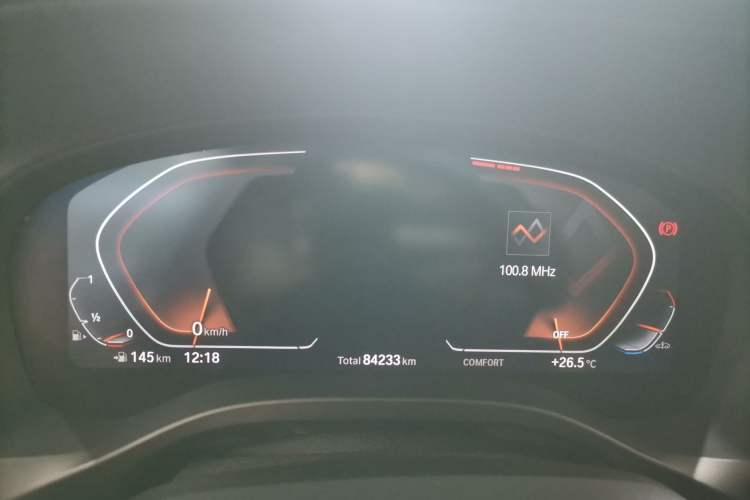Used BMW X3 2022 xDrive30i Luxury Model M Night Sky Package Instrument Cluster
