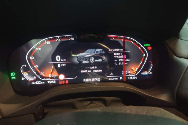 Used BMW X3 2022 Second Facelift xDrive30i Luxury Edition M Night Sky Package Instrument Cluster