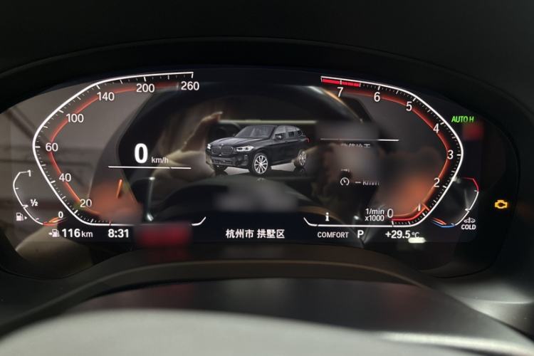 Used BMW X3 2022 xDrive30i Luxury Model M Night Sky Package Instrument Cluster