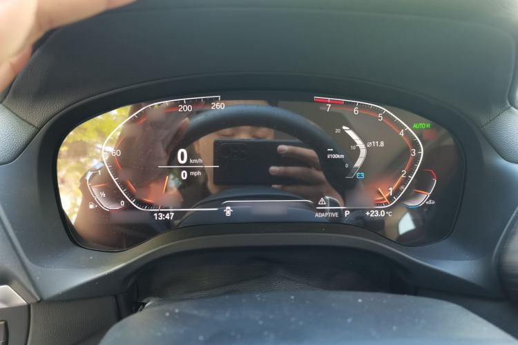 Used BMW X3 2022 xDrive30i Luxury Model M Night Sky Package Instrument Cluster
