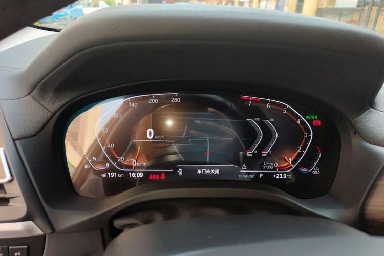 Used BMW X3 2022 xDrive30i Luxury Model M Night Sky Package Instrument Cluster