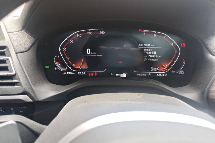 Used BMW X3 2022 xDrive30i Luxury Model M Night Sky Package Instrument Cluster