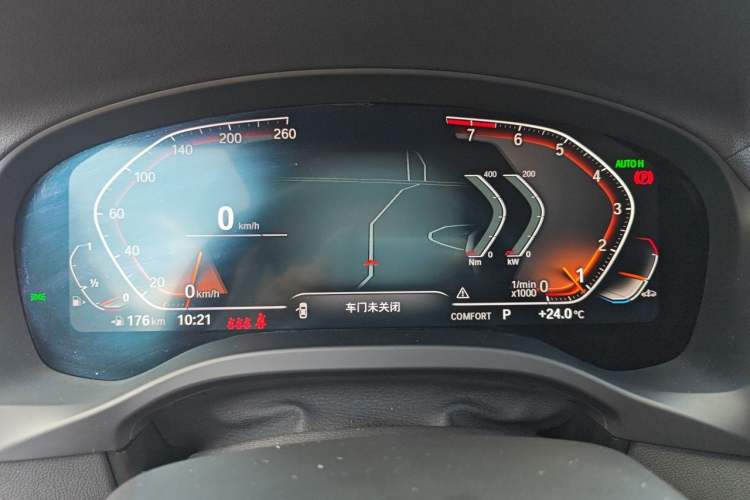 Used BMW X3 2022 xDrive30i Luxury Model M Night Sky Package Instrument Cluster