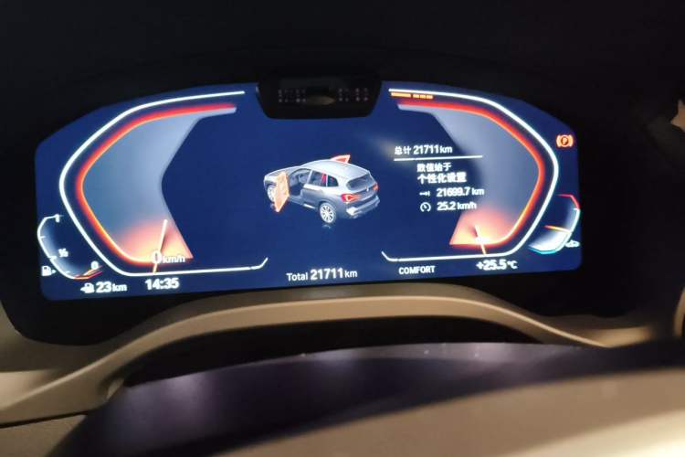 Used BMW X3 2022 Restyled xDrive30i Luxury Edition M Night Sky Package Instrument Cluster