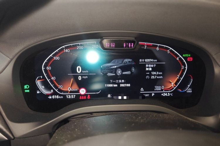 Used BMW X3 2022 xDrive30i Luxury Edition M Night Sky Package Instrument Cluster