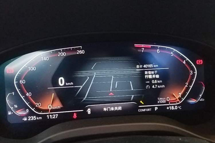 Used BMW X3 2022 xDrive30i Luxury Model M Night Sky Package Instrument Cluster