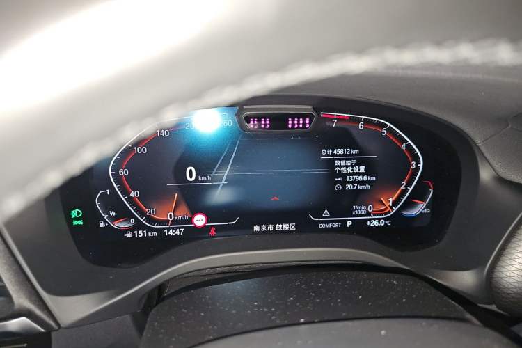 Used BMW X3 2022 Restyled xDrive30i Luxury Edition M Night Sky Package Instrument Cluster