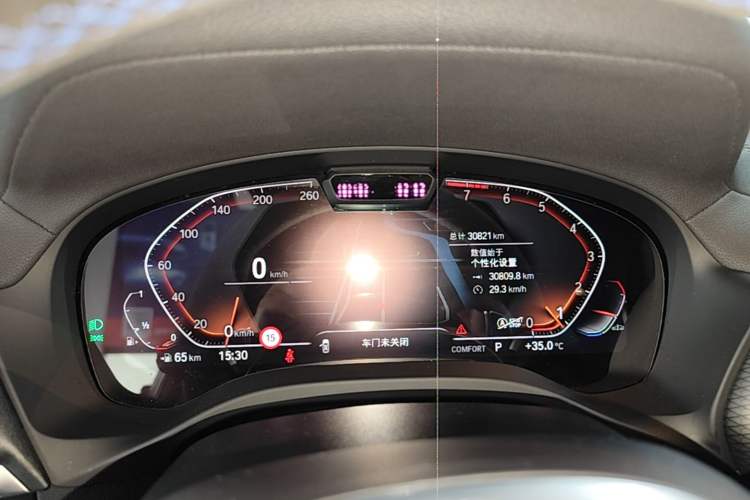 Used BMW X3 2022 Restyled xDrive30i Luxury Edition M Night Sky Package Instrument Cluster