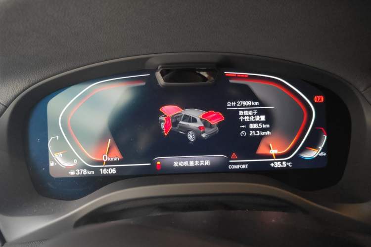 Used BMW X3 2022 Second Facelift xDrive30i Luxury Edition M Night Sky Package Instrument Cluster
