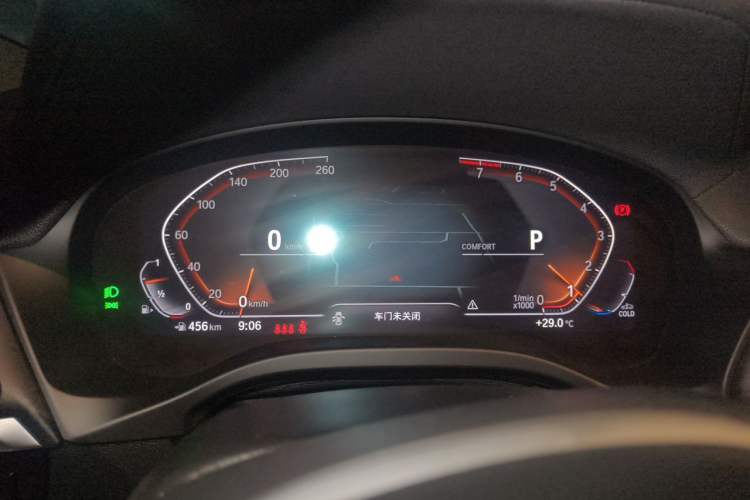 Used BMW X3 2022 xDrive30i Luxury Model M Night Sky Package Instrument Cluster