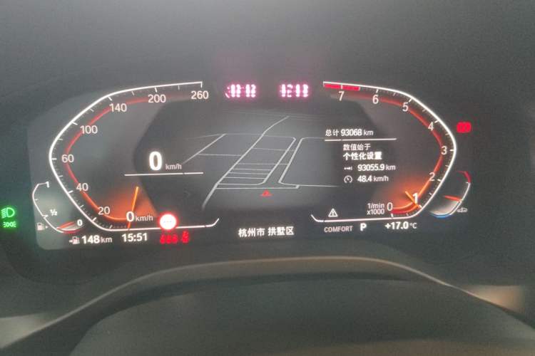 Used BMW X3 2022 Restyled xDrive30i Luxury Edition M Night Sky Package Instrument Cluster