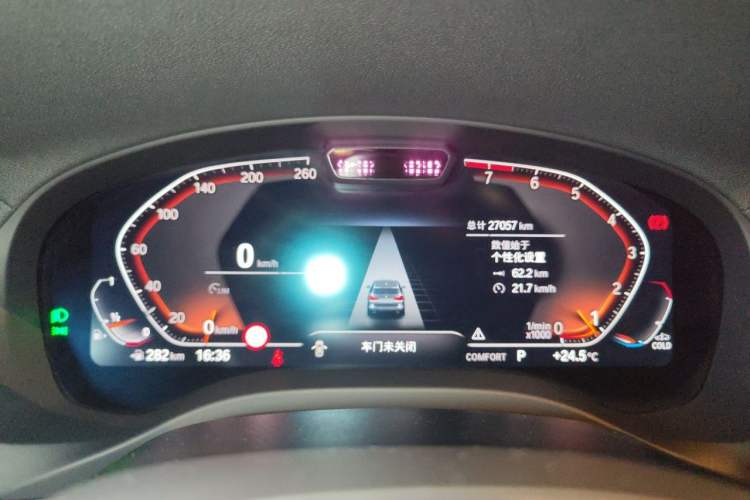 Used BMW X3 2022 Second Facelift xDrive30i Luxury Edition M Night Sky Package Instrument Cluster