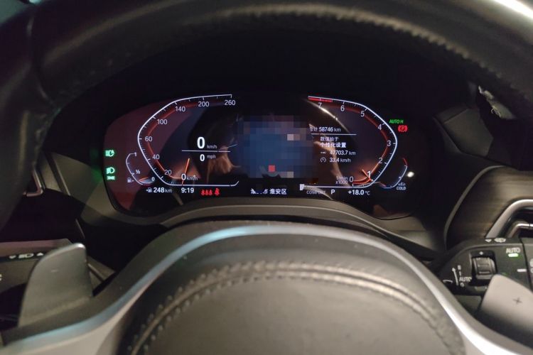 Used BMW X3 2022 xDrive30i Luxury Model M Night Sky Package Instrument Cluster