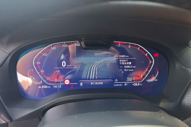 Used BMW X3 2022 Second Facelift xDrive30i Luxury Edition M Night Sky Package Instrument Cluster